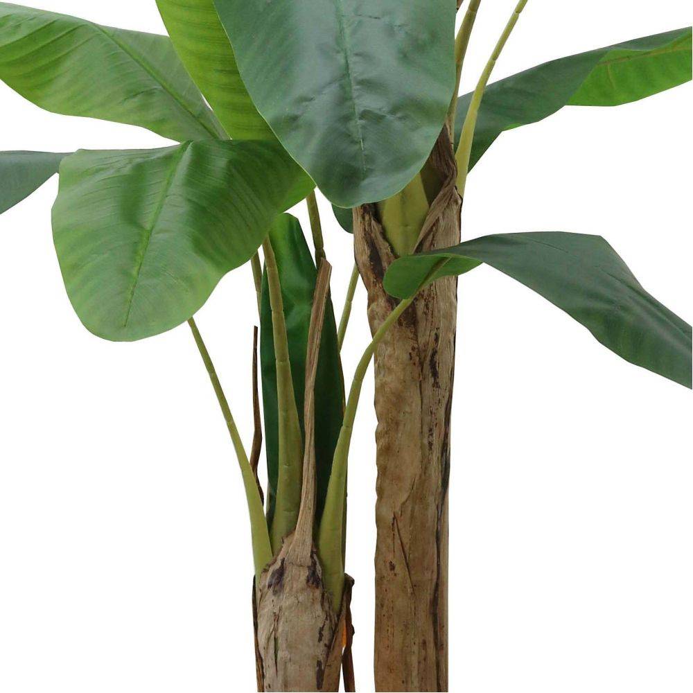 Jardindeco - Bananier artificiel 2 troncs hauteur 185 cm - Image 3
