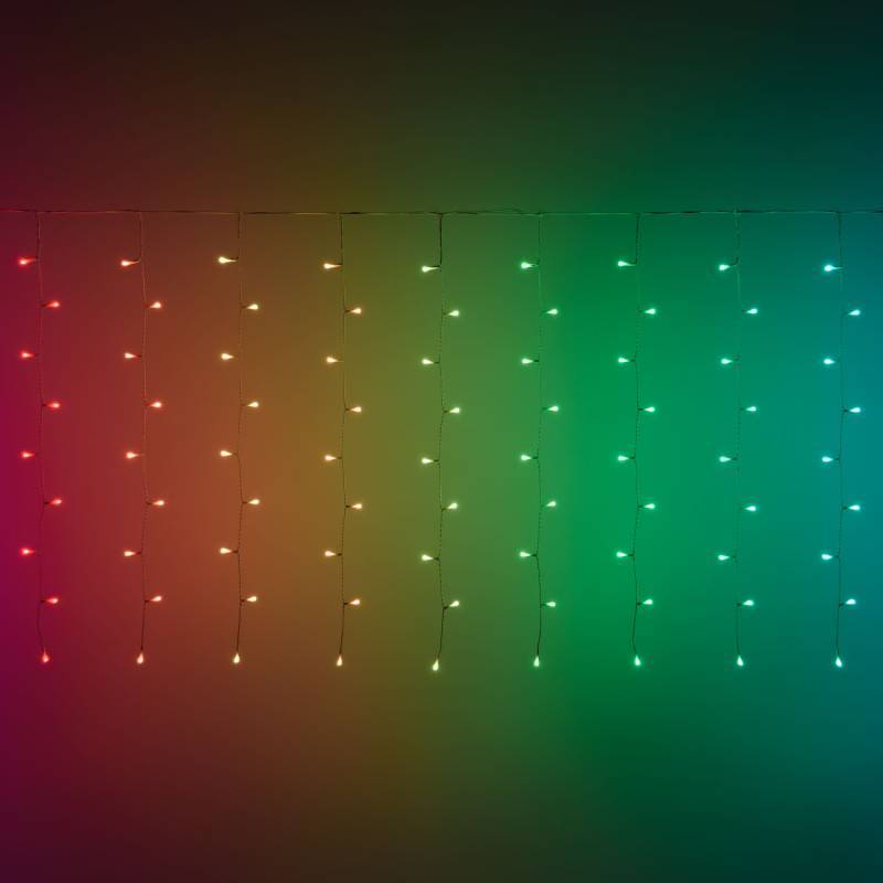 Lotti - Rideau Lumineux connecté 4m H90cm APPY 180 LED RGB smartphone APPlication Bluetooth Lotti - Image 6