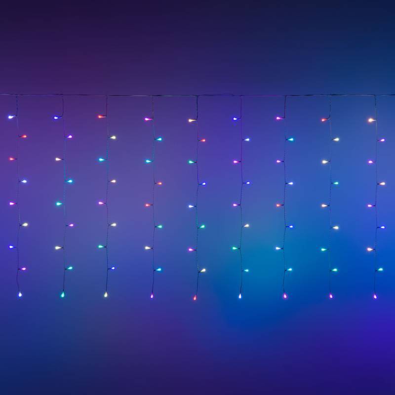 Lotti - Rideau Lumineux connecté 4m H90cm APPY 180 LED RGB smartphone APPlication Bluetooth Lotti - Image 5