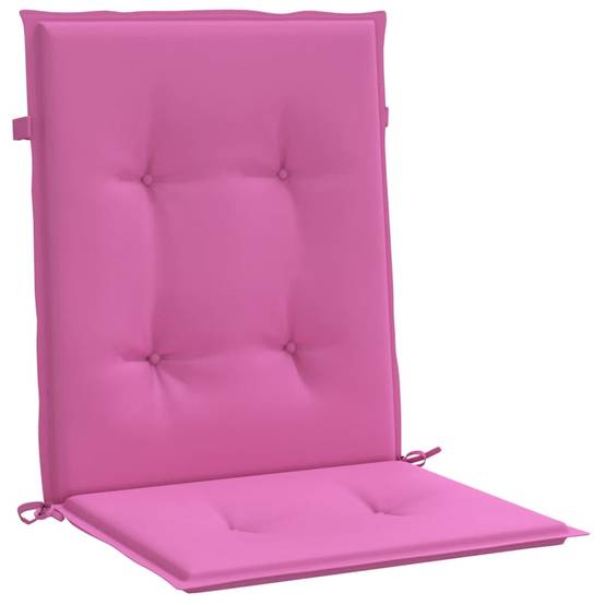 PANGIVO - Coussins de chaise à dossier bas polyester rose 100 x 50 x 4 cm, poids:2.45kg - PANGIVO - Image 5