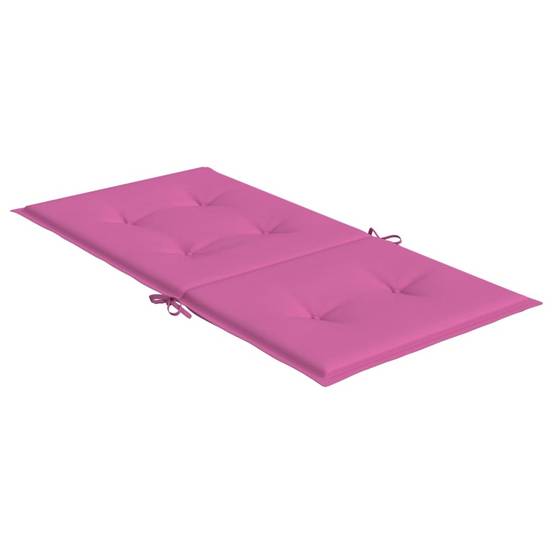 PANGIVO - Coussins de chaise à dossier bas polyester rose 100 x 50 x 4 cm, poids:2.45kg - PANGIVO - Image 6