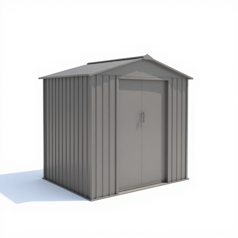 Autre - Abri de jardin en métal – MJ 6 x 4 - 2,5 m² - Anthracite - Image 2