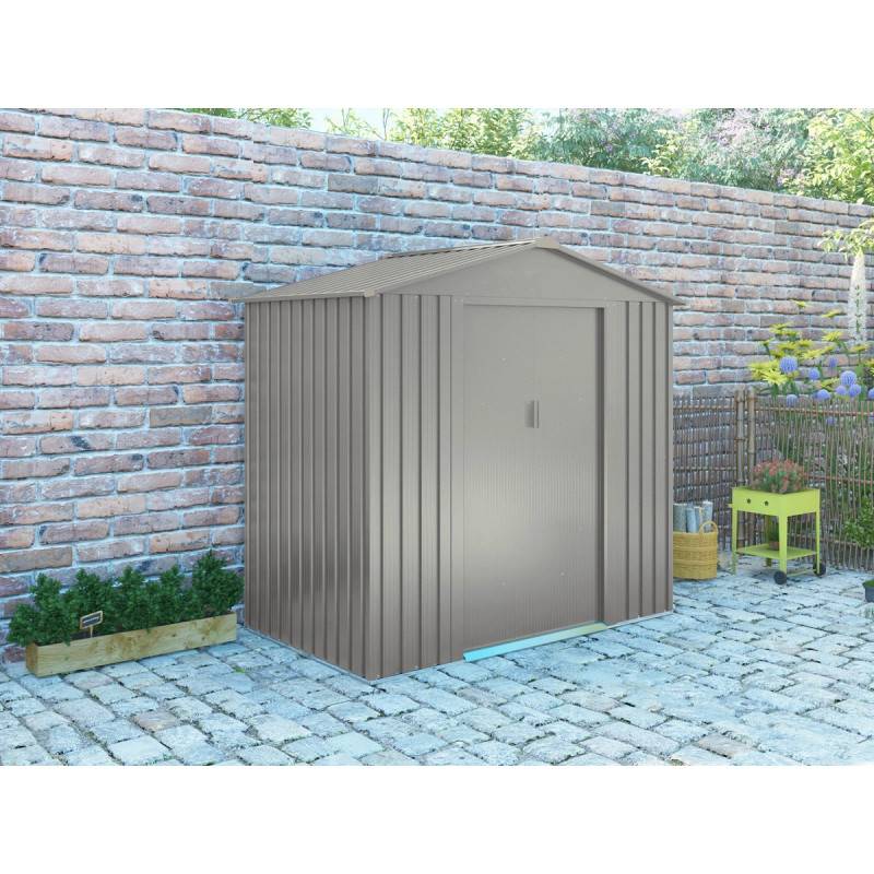 Autre - Abri de jardin en métal – MJ 6 x 4 - 2,5 m² - Anthracite - Image 3