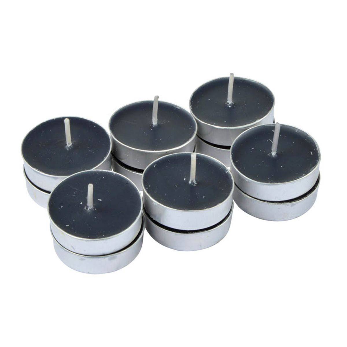 Lot de 12 Bougies Chauffe-Plat "Essentiel II" 3,5cm Bois de Santal - Image 1