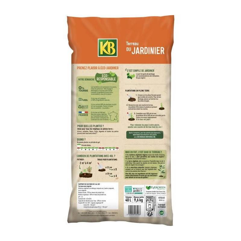 Kb - Terre Du Jardinier Uab 40l - Image 2