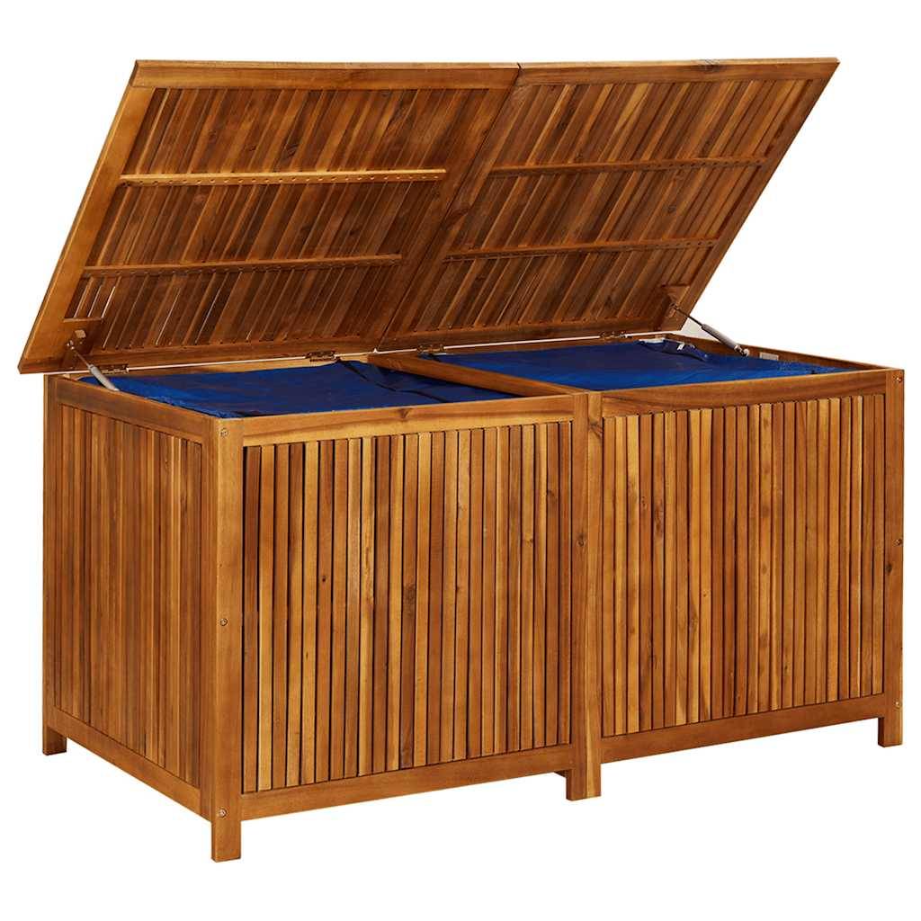 Vidaxl - Boîte de rangement de jardin 150x80x75 cm Bois d'acacia solide vidaXL 316501 - Image 8