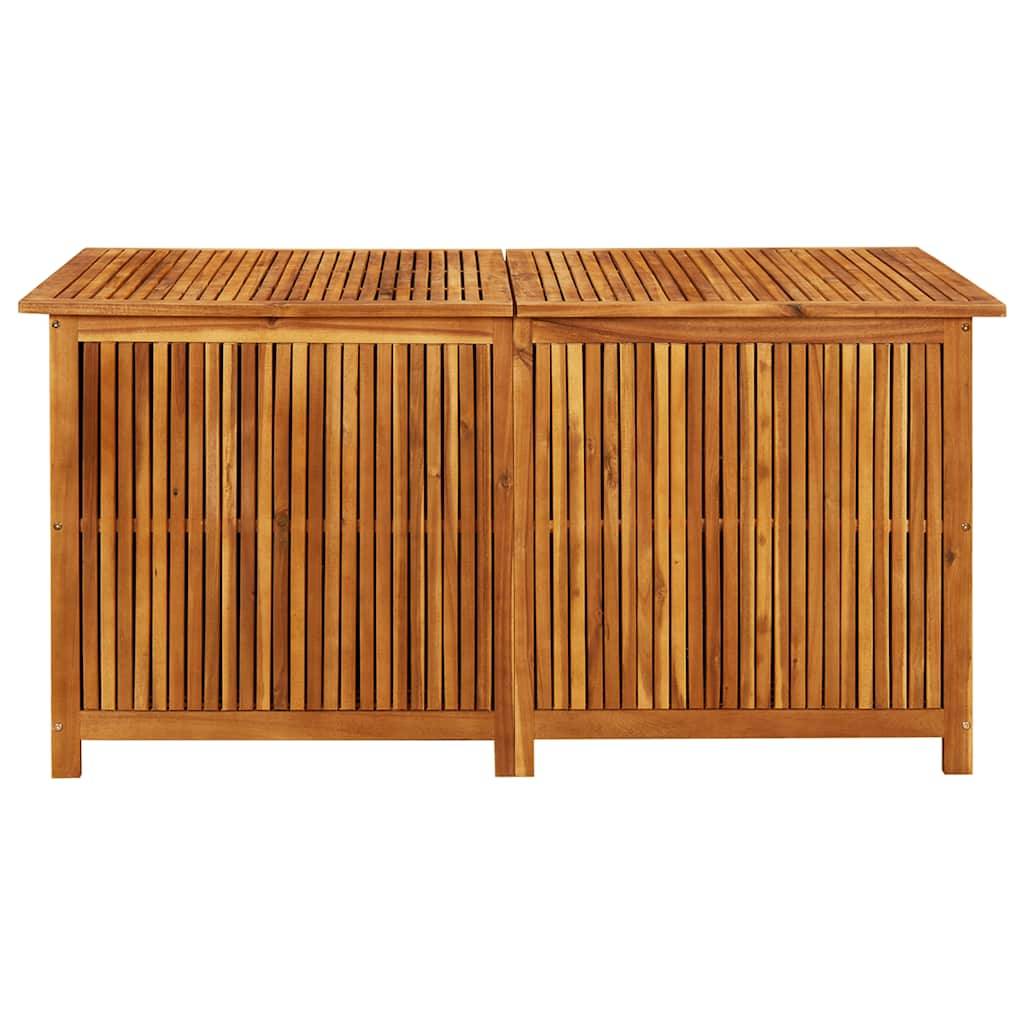Vidaxl - Boîte de rangement de jardin 150x80x75 cm Bois d'acacia solide vidaXL 316501 - Image 9