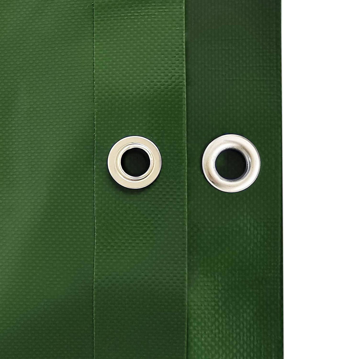 Helloshop26 - Bâche de protection imperméable résistante aux intempéries polyester revêtu de pvc 650 g m² couverture étanche d'extérieur camion meuble de jardin bo - Image 4