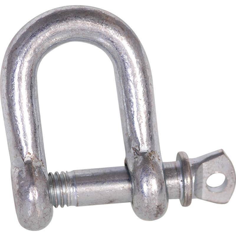 Manille droite standard LEVAC - Ø 16 mm - Entraxe 32 mm - H.63 mm - CMU 1000 kg - 5230IG - Image 1