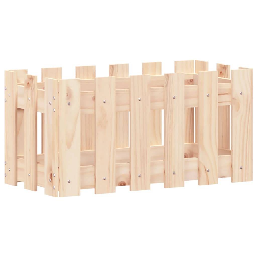 Prolenta Premium - Jardinière bois marron  60 x 30 x 30 cm  - Prolenta premium p318.6 - Image 1