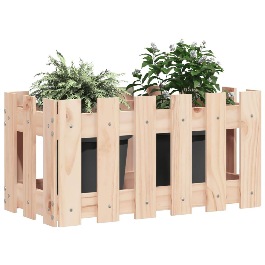 Prolenta Premium - Jardinière bois marron  60 x 30 x 30 cm  - Prolenta premium p318.6 - Image 3