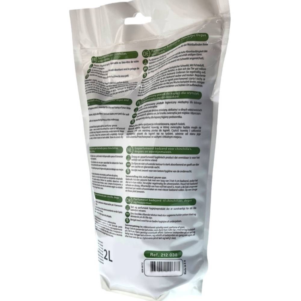 Terre de bain Pin pour chinchilla 1.7 kg - Image 2