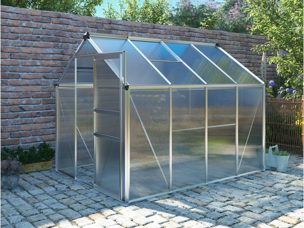 Habitat Et Jardin - Serre Jardin Polycarbonate "hortensia" 4,8m² -habitat Et Jardin - Image 2