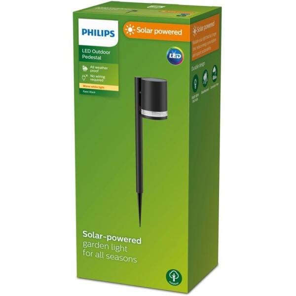 Philips - Borne lumineuse sur poteau - PHILIPS - Fyce - Noir - Image 6