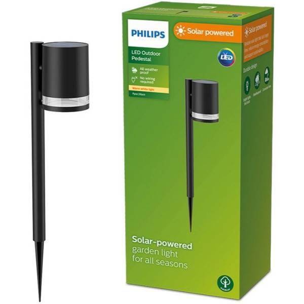 Philips - Borne lumineuse sur poteau - PHILIPS - Fyce - Noir - Image 3