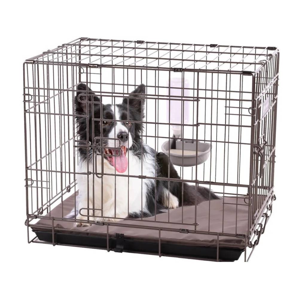 Animallparadise - Gamelle d'eau a fixer sur cage métal, anti débordement, 480 ml, pour chien - Image 10