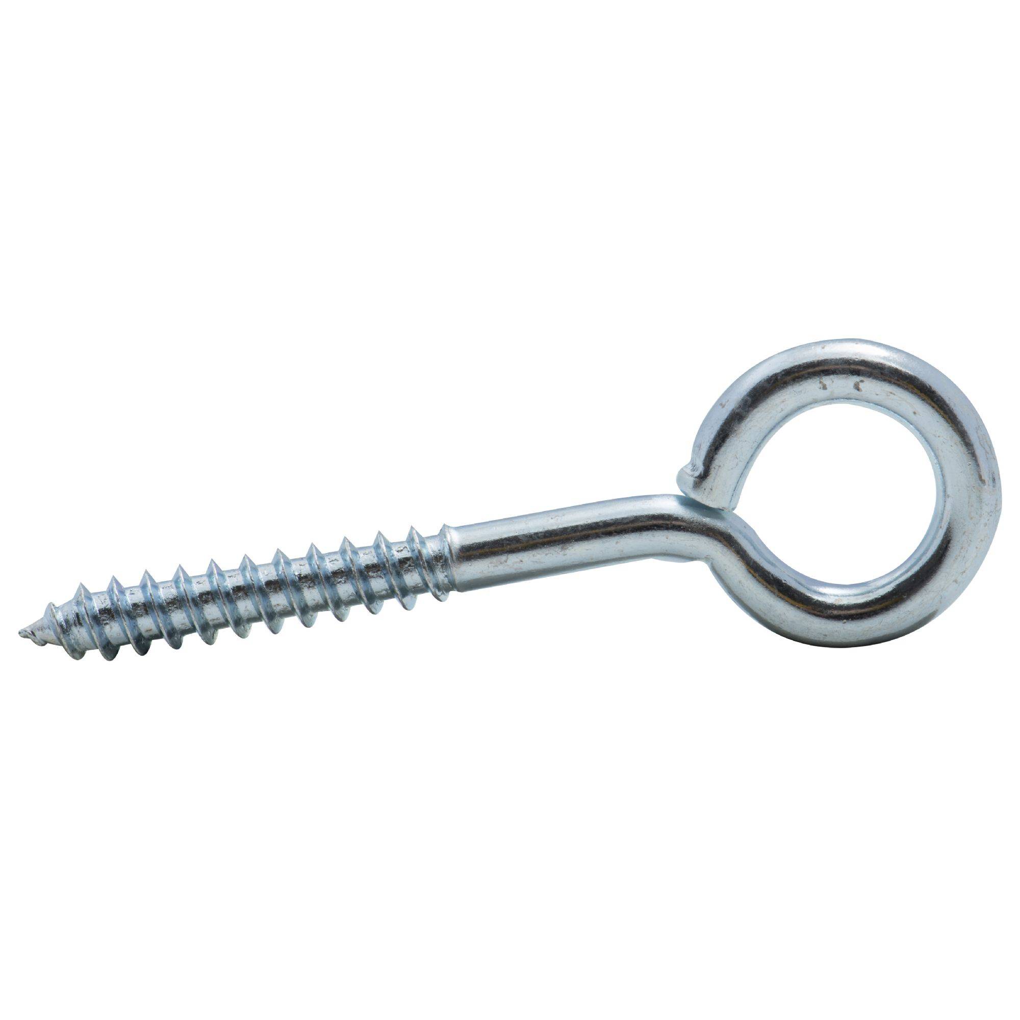 Piton à visser zingué filet bois Viswood - 2,5x10mm (lot de 18 pitons) - Image 1