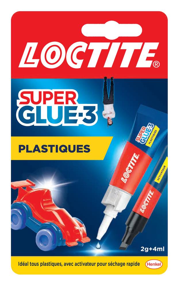 Loctite - SUPERGLUE-3 SPECIAL PLASTIQ 2GR+4ML - Image 1