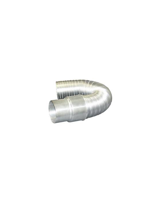 Flexible gaz pour raccordement - 1,5M de longueur extensible - modèle FLEXOR GAZ - diamètre 125/132 mm - livré avec raccord - Image 2