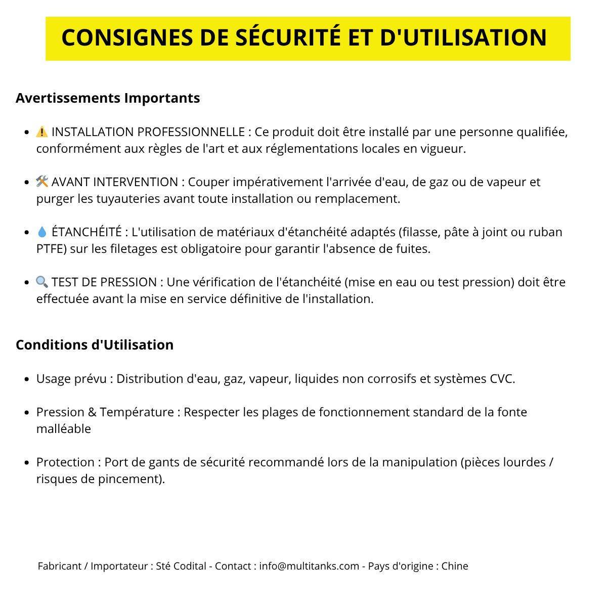 Codital - Coude 90° à grand rayon en fonte maléable à cœur noir male femelle - 1''1/2 - Image 2