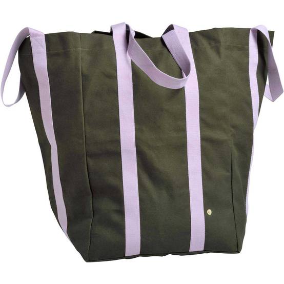 Vivaraise - Maxi sac en coton bio Poppins 48 x 33 x 33 cm - Image 1