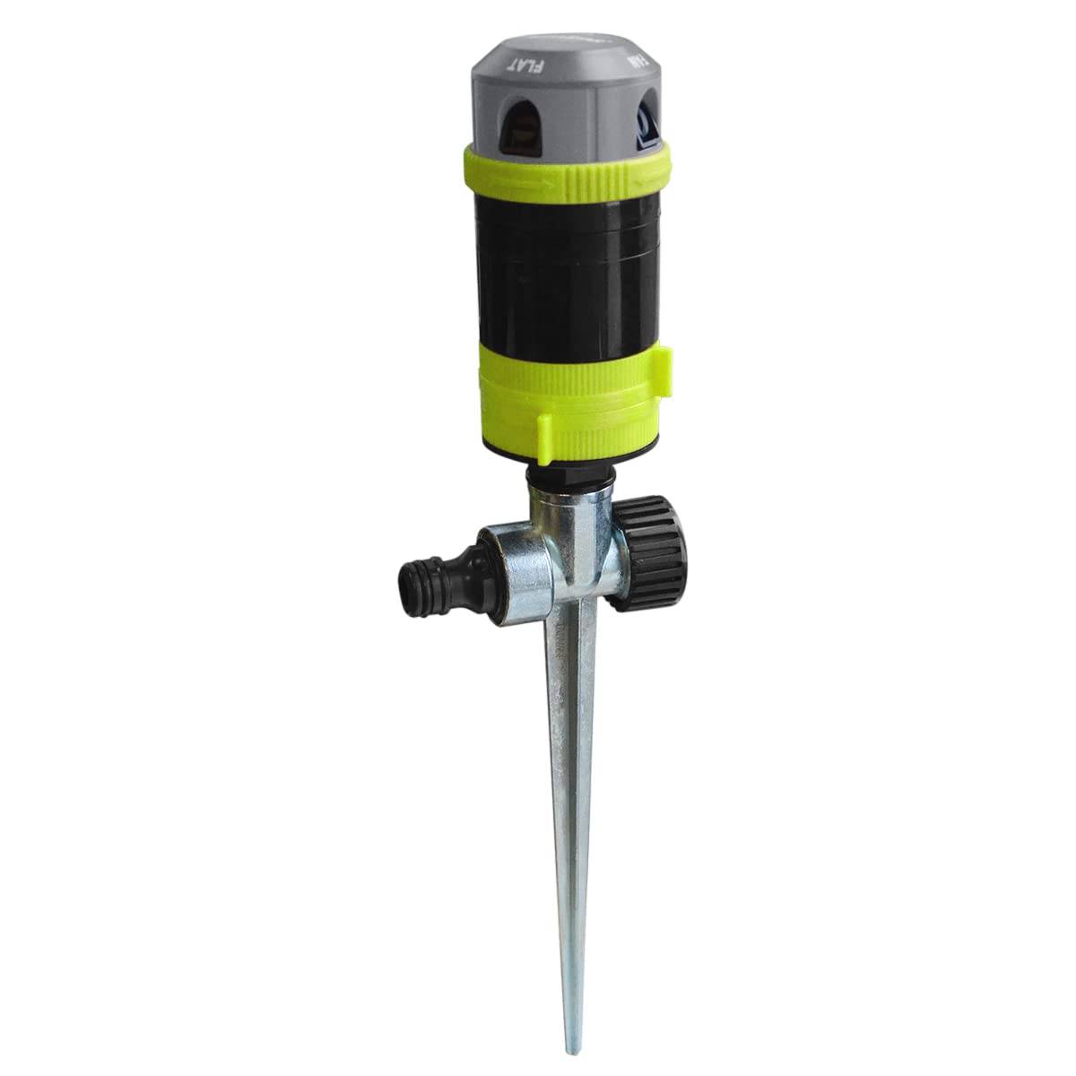 Jardibric - Jardibric - Turbine Arrosage Métal 4 Jets - Arroseur Rotatif 9 m 284 m² Débit 936 L/h - Image 1