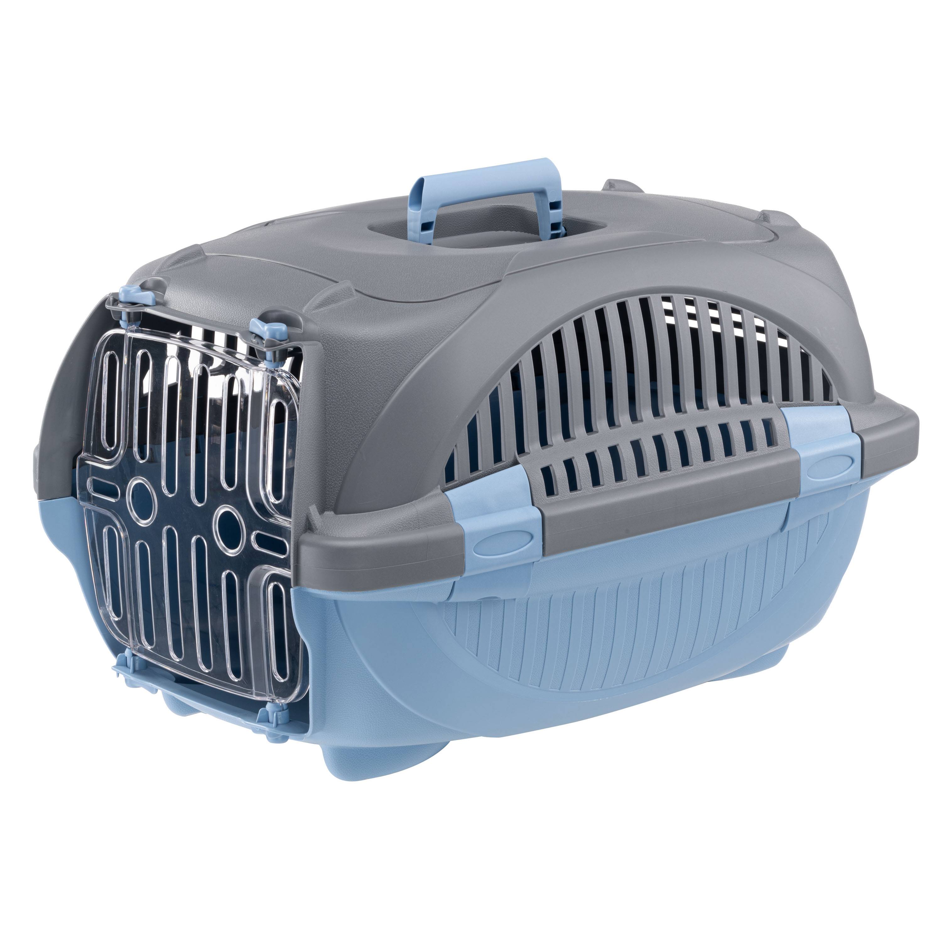 Ferplast - Ferplast Caisse de Transport Chat RIDER, Cage de Transport Chiens Petits et Chats jusqu'à 7 kg, Porte Transparente Antichoc, Fentes d'aération, Boite - Image 1