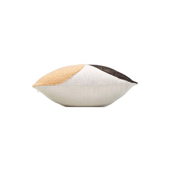 Coussin Déco Imprimé "Avalon" 30x50cm Marron - Image 2