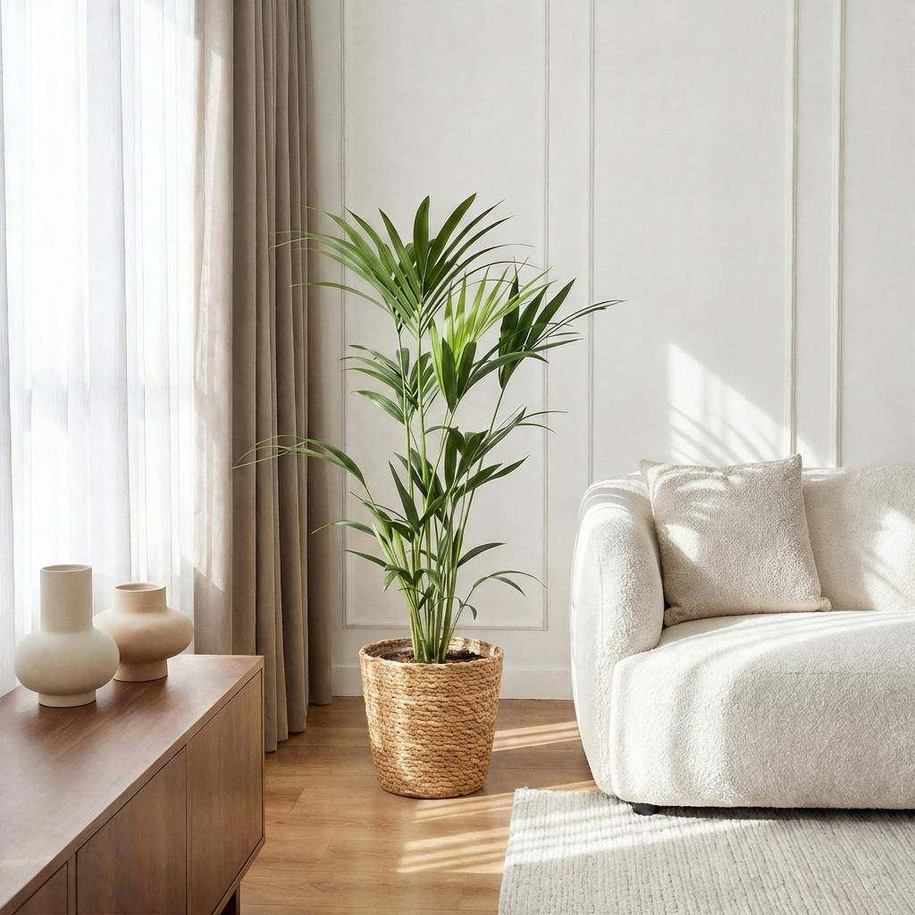 La Green Touch - Kentia Palm – Howea Forsteriana - Avec panier – Pot 21 cm - Image 1