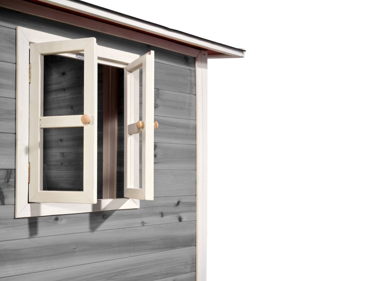 Exit Toys - Maisonnette en bois pour enfants Loft 100 Gris - Exit Toys - Image 2