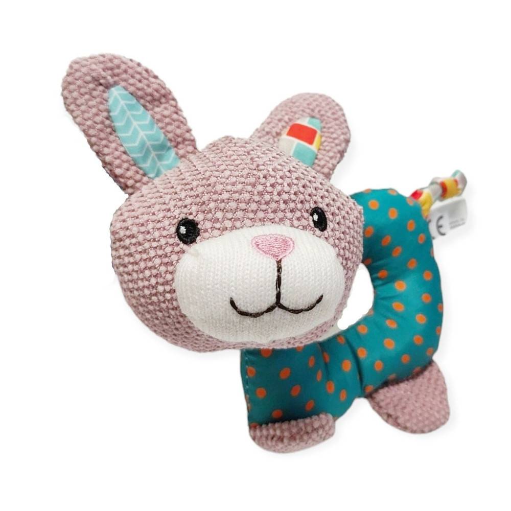 Animallparadise - Peluche junior lièvre pour chiots, longueur 16 cm. - Image 1