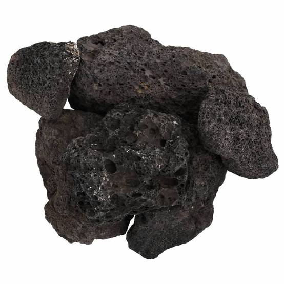 Grandes Roches Volcaniques pour Jardin et Bassin 25 kg Noir 10-30 cm - ComfortXL Outdoor Living - Image 4