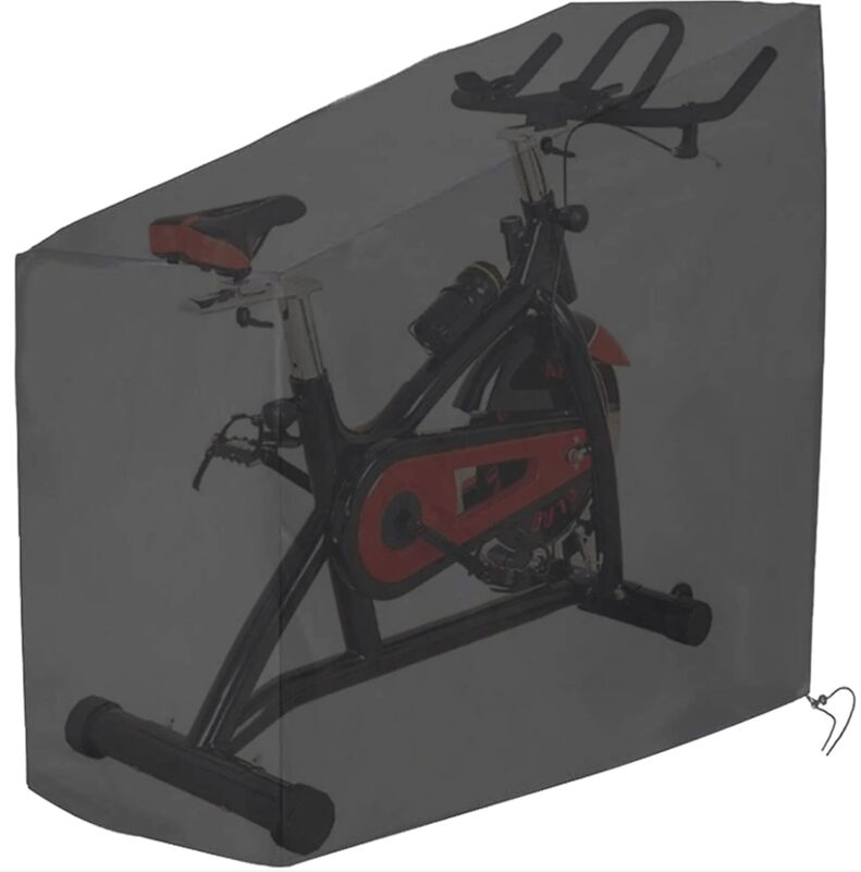 IntiMeg - 1 pc Housse de protection pour vélo d'exercice, housse de protection pour vélo d'intérieur, étanche à l'eau et à la poussière IntiMeg - Image 1