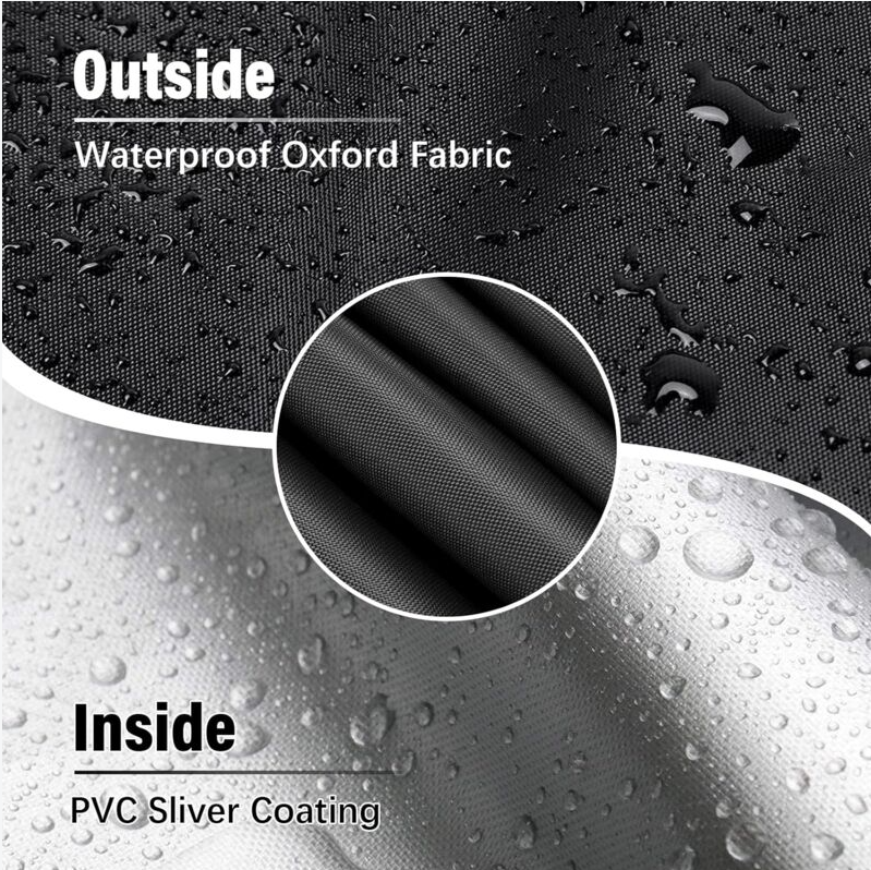 IntiMeg - 1 pc Housse de protection pour vélo d'exercice, housse de protection pour vélo d'intérieur, étanche à l'eau et à la poussière IntiMeg - Image 4