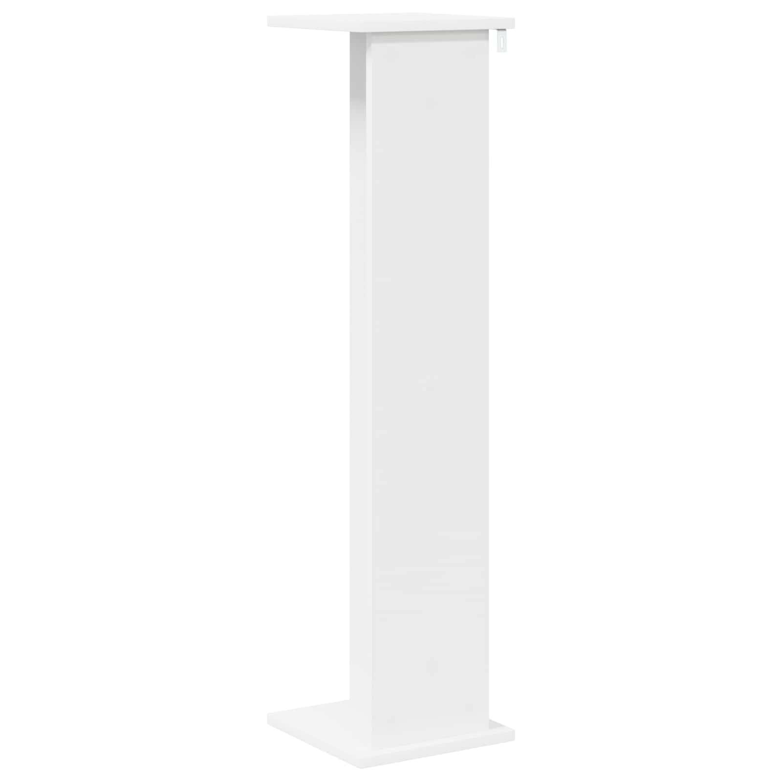 Vidaxl - Support de Plante 2 pcs Blanc 25 x 25,5 x 100,5 cm vidaXL 899627 - Image 9