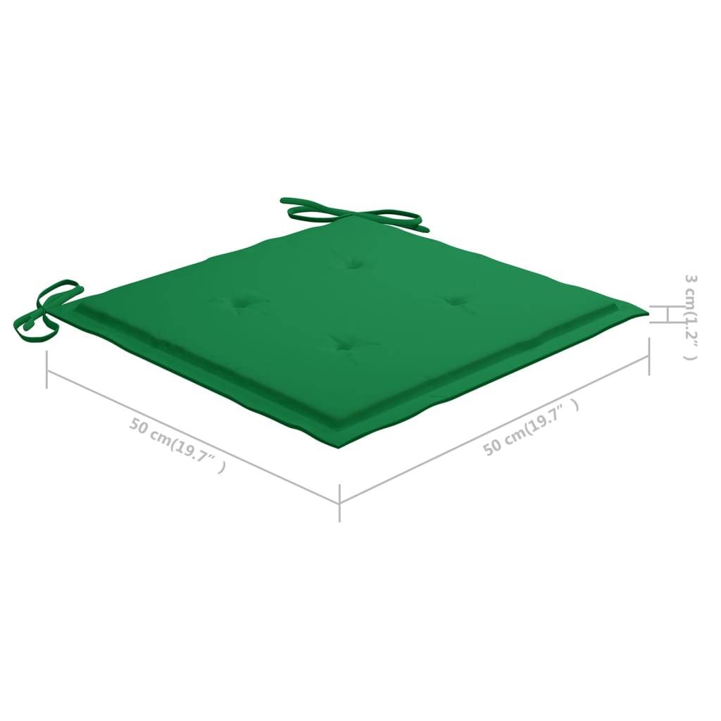 PANGIVO - Chaises de jardin bois teck vert 58 x 60 x 90 cm (lot de 2), Poids :27.41kg - PANGIVO - Image 10