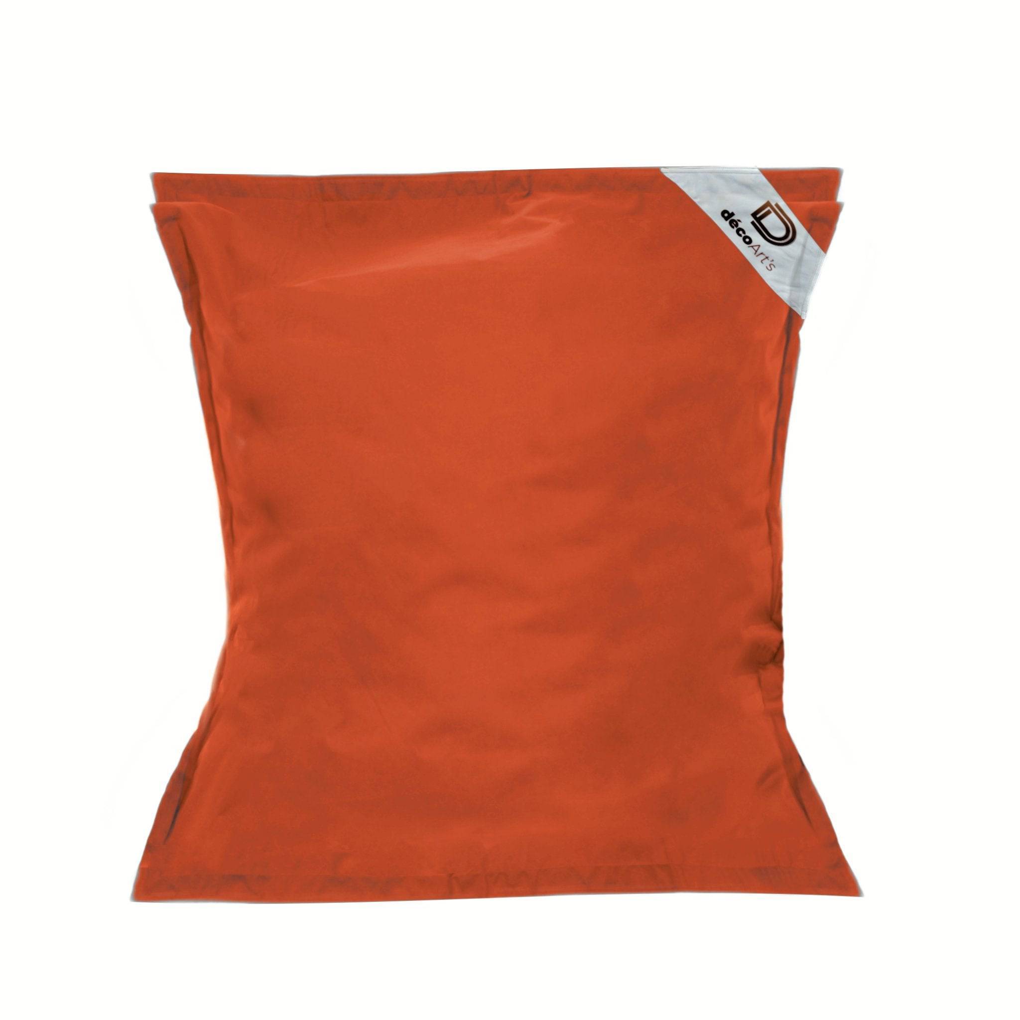 Pouf Géant XXL Déhoussable, Flottant pour Piscine, Terracotta - Déco arts - Image 1