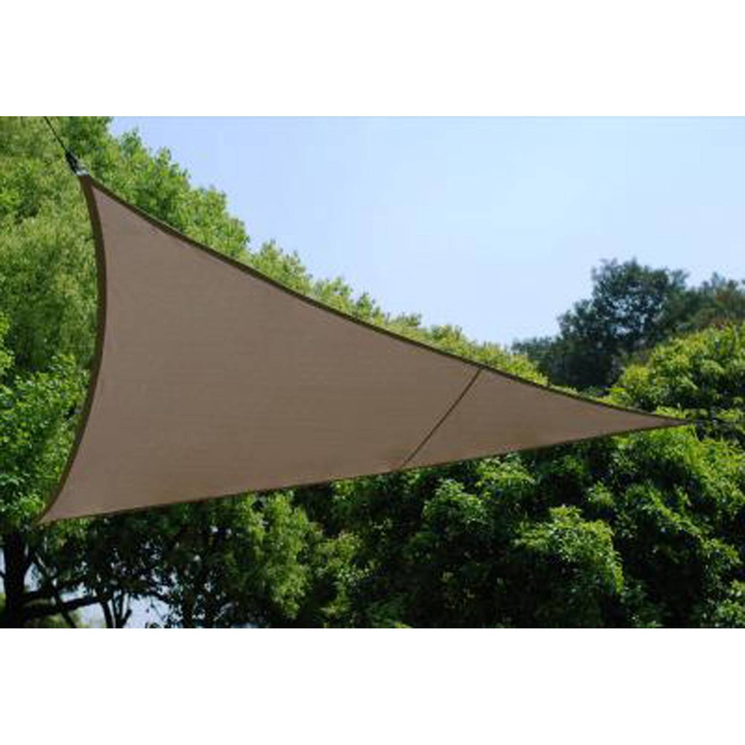 Hesperide - Voile d'ombrage triangulaire Curacao - 5 x 5 x 5 m - Hespéride - Image 2