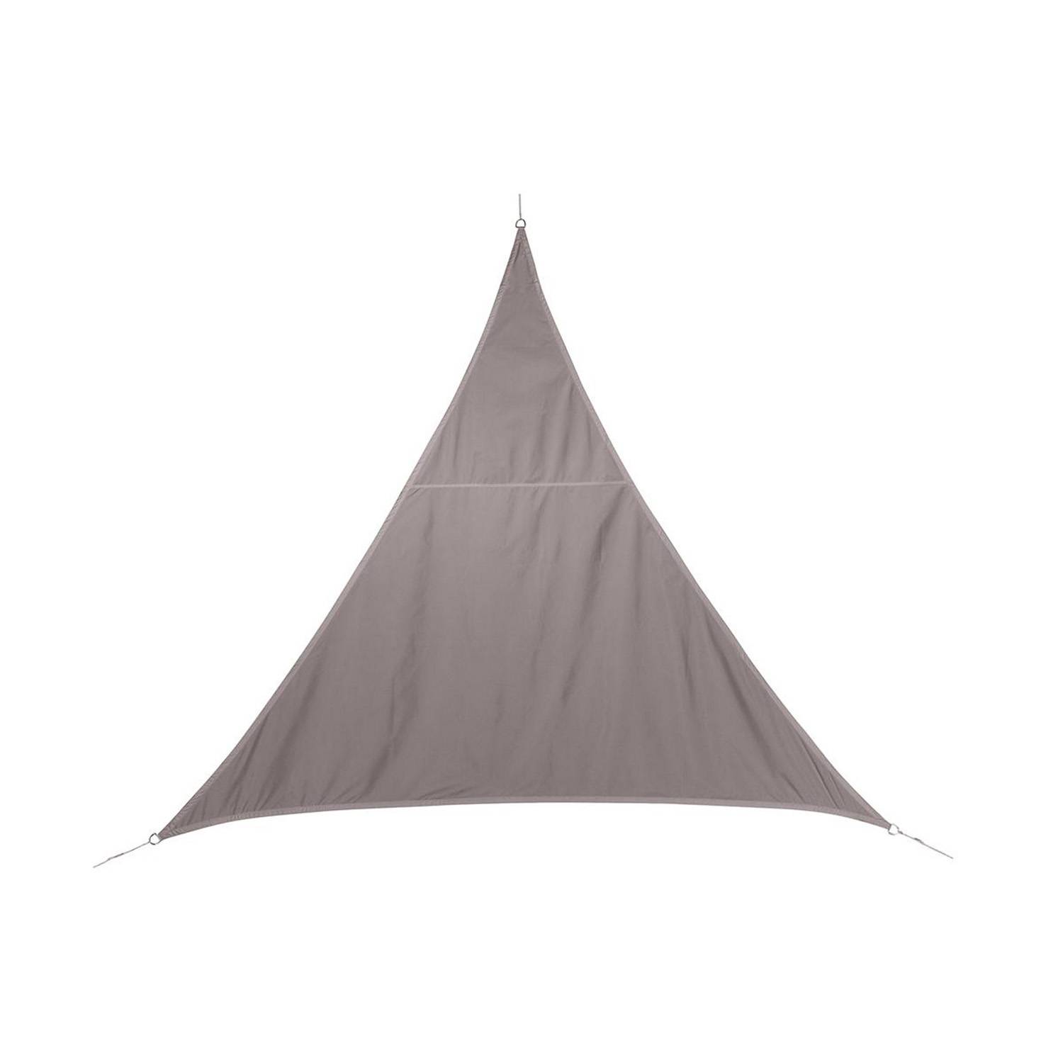 Hesperide - Voile d'ombrage triangulaire Curacao - 5 x 5 x 5 m - Hespéride - Image 1