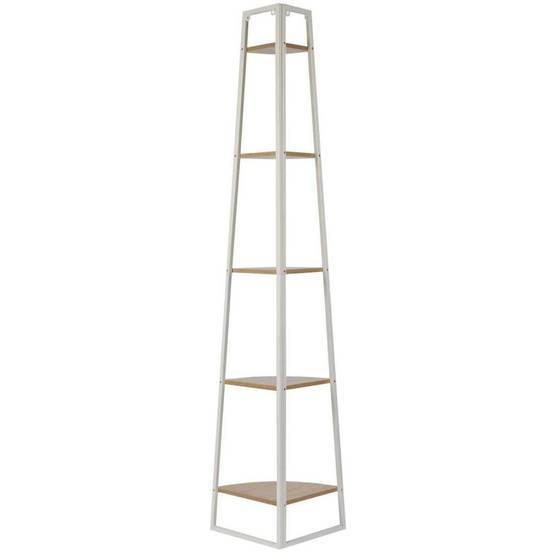 The Home Deco Factory - Etagère d'angle 5 niveaux en bois et métal - Image 3