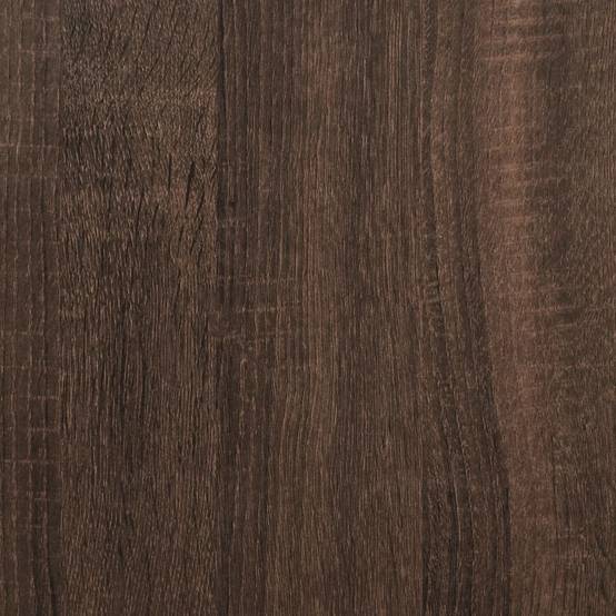 Manteau de Cheminée Effet Bois pour Salon Décoratif avec Étagère 75x20x87.5 cm Chêne Marron - ComfortXL Outdoor Living - Image 8