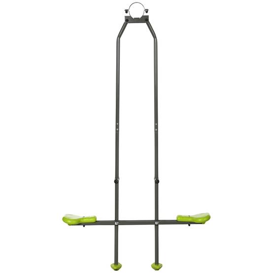 Balançoire agrès vis-à-vis pour les enfants en acier et plastique pour portique - 3 à 6 ans 97,5 x 23 x 170 cm - Image 2