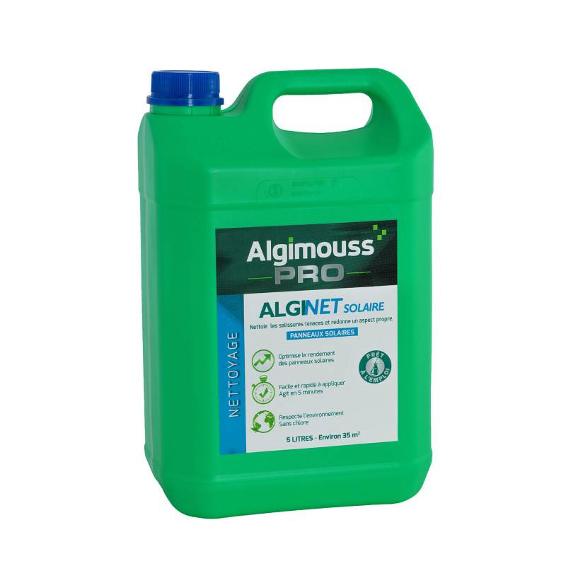 Alginet solaire - Nettoyant panneaux solaires - Algimouss - 15 L
