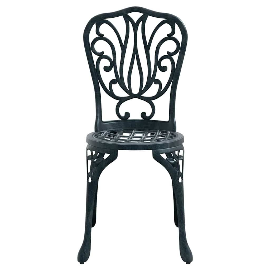 Vidaxl - Ensemble bistro de jardin 3 pcs-Salons de jardin Vert Aluminium 451925 - Image 7