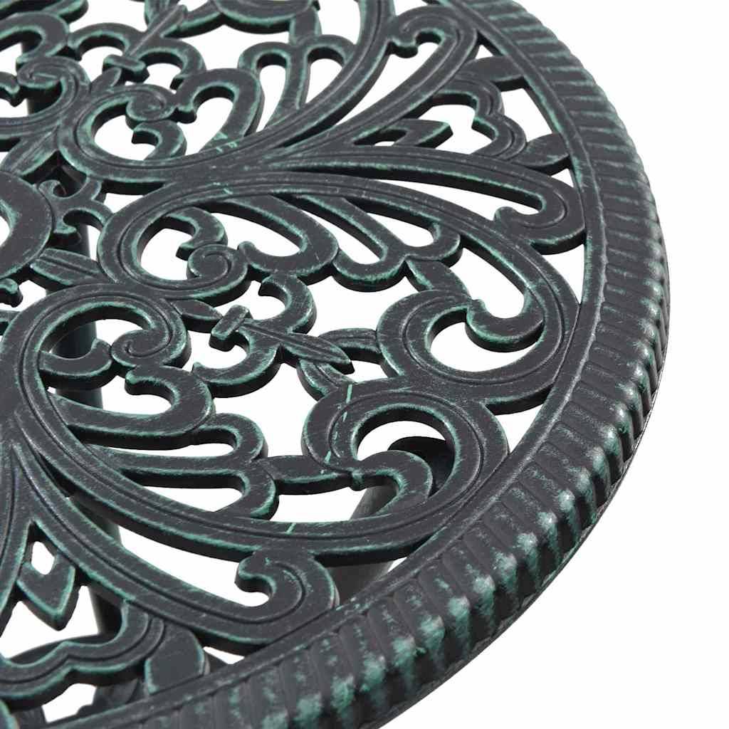 Vidaxl - Ensemble bistro de jardin 3 pcs-Salons de jardin Vert Aluminium 451925 - Image 8