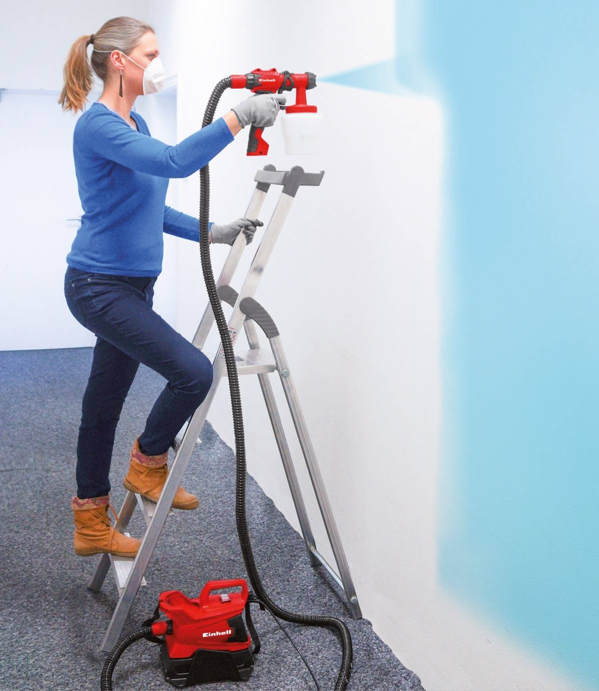 Einhell - Pistolet à peinture électrique (pulvérisateur) TC-SY 700 S Einhell - Image 5