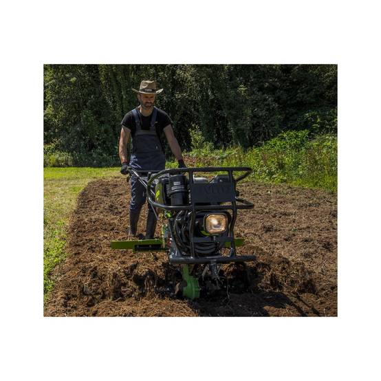 Motoculteur thermique diesel 12CV 4T Transmission directe Fraises et Butteur double VITO - Image 3