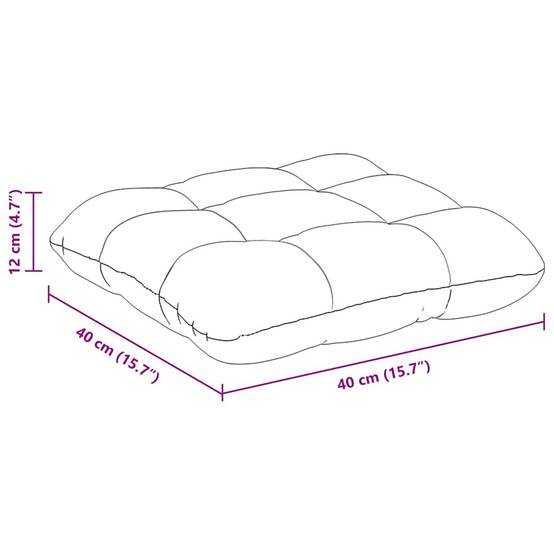 Lot de 4 Coussins de Siège Microfibre Antitache Déhoussable pour Salle à Manger Beige 40x40 cm – ComfortXL Outdoor Living - Image 6