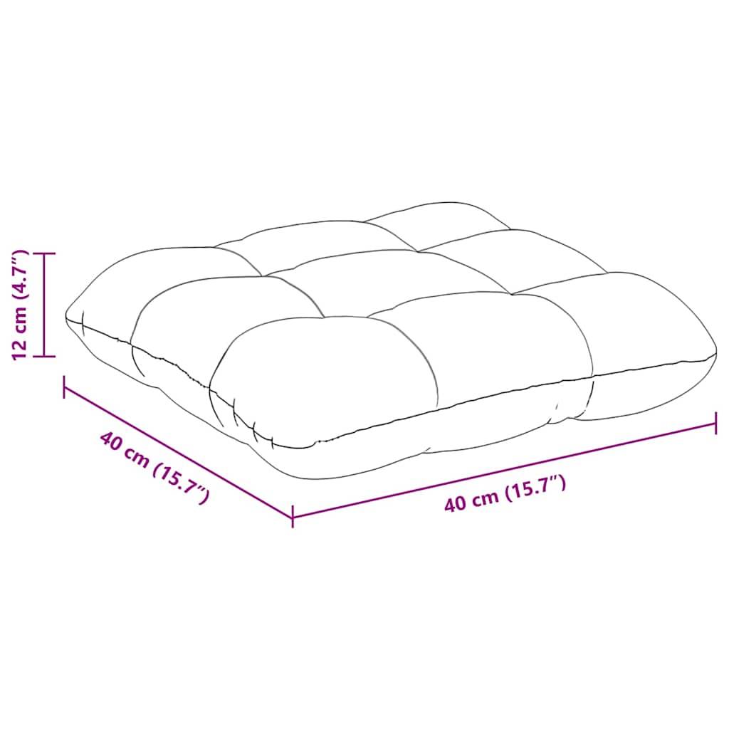 Lot de 4 Coussins de Siège Microfibre Antitache Déhoussable pour Salle à Manger Beige 40x40 cm – ComfortXL Outdoor Living - Image 6