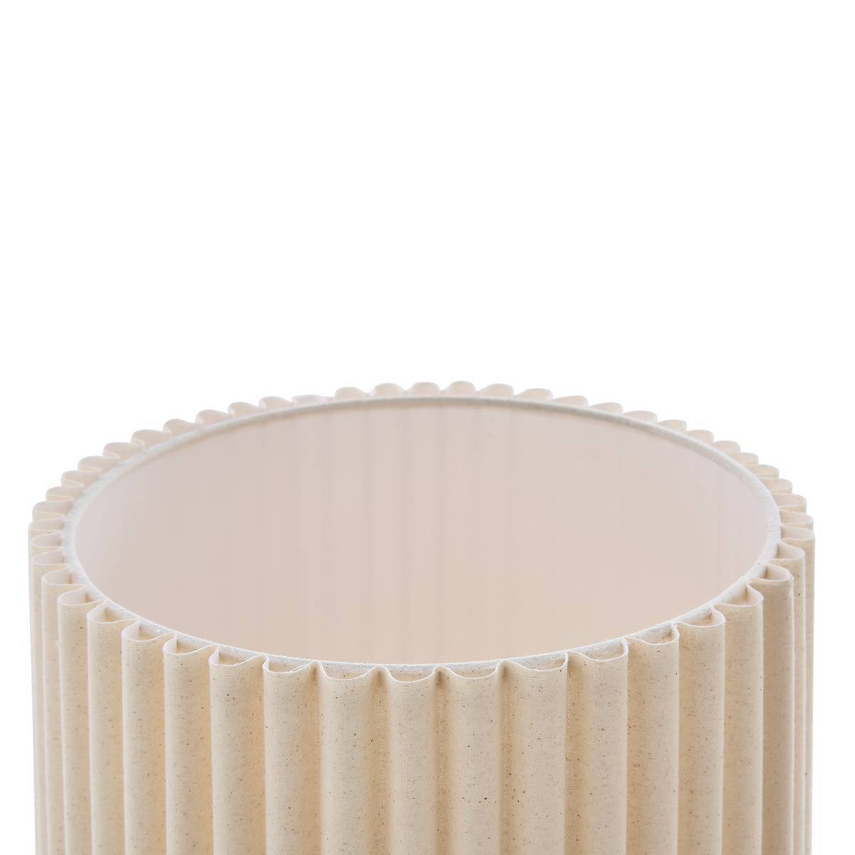 Atmosphera - Lampadaire Kenan beige H122cm - Atmosphera Créateur d'intérieur - Image 5